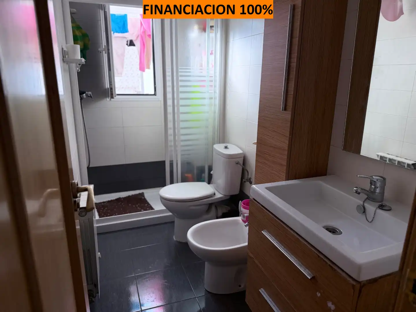 Bathroom of Flat for sale in Zaragoza  with Heating, Terrace and Balcony