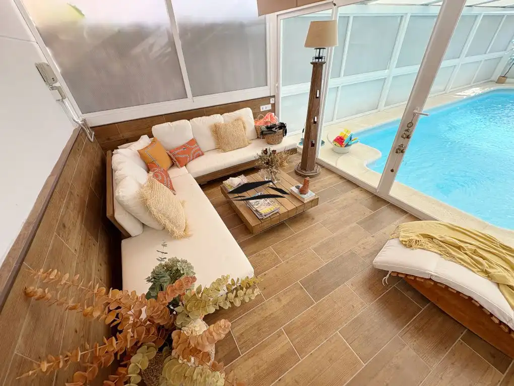 Sala de estar de Casa o chalet en venta en Arapiles con Calefacción, Jardín privado y Trastero