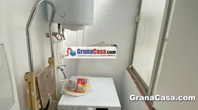 Cocina de Piso de alquiler en Granada con Terraza, Amueblado y Horno