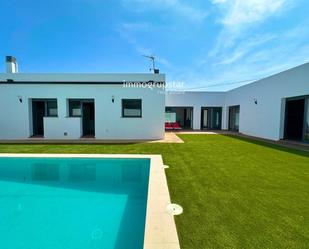 Exterior view of House or chalet for sale in Llagostera  with Air Conditioner, Heating and Terrace