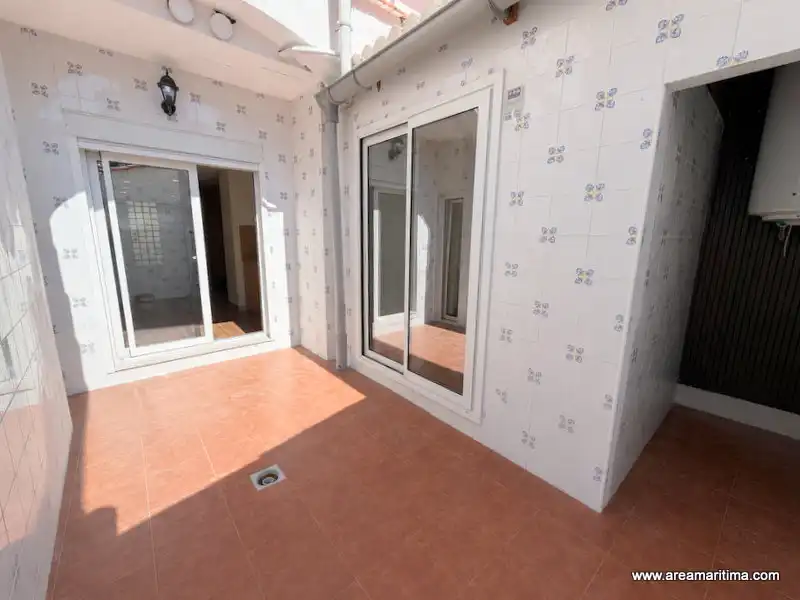 Terrasse von Erdgeschoss zur Miete in Valencia mit Klimaanlage, Terrasse und Ofen