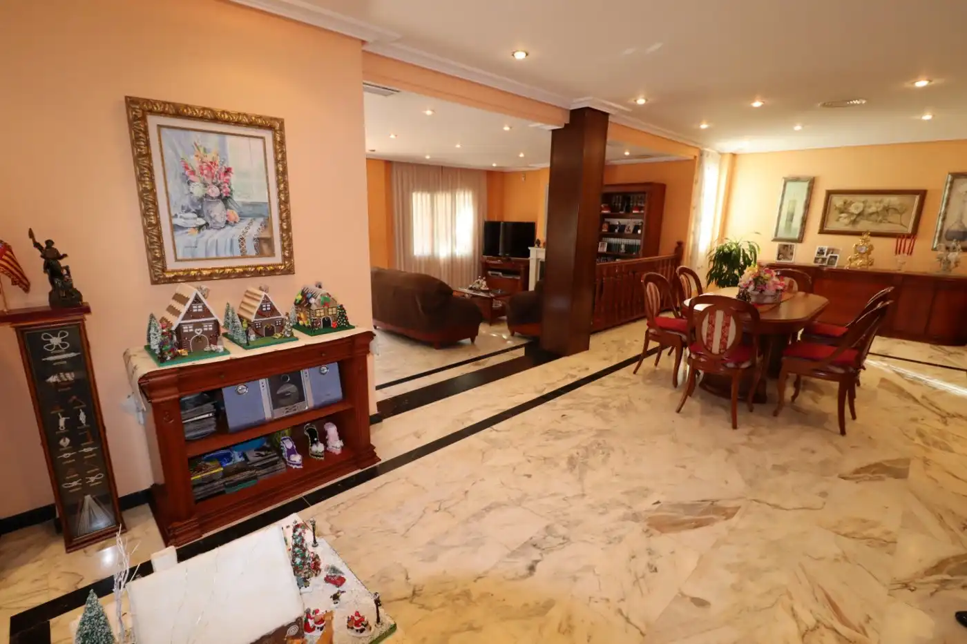 Sala de estar de Casa o chalet en venta en Godella con Calefacción, Jardín privado y Terraza