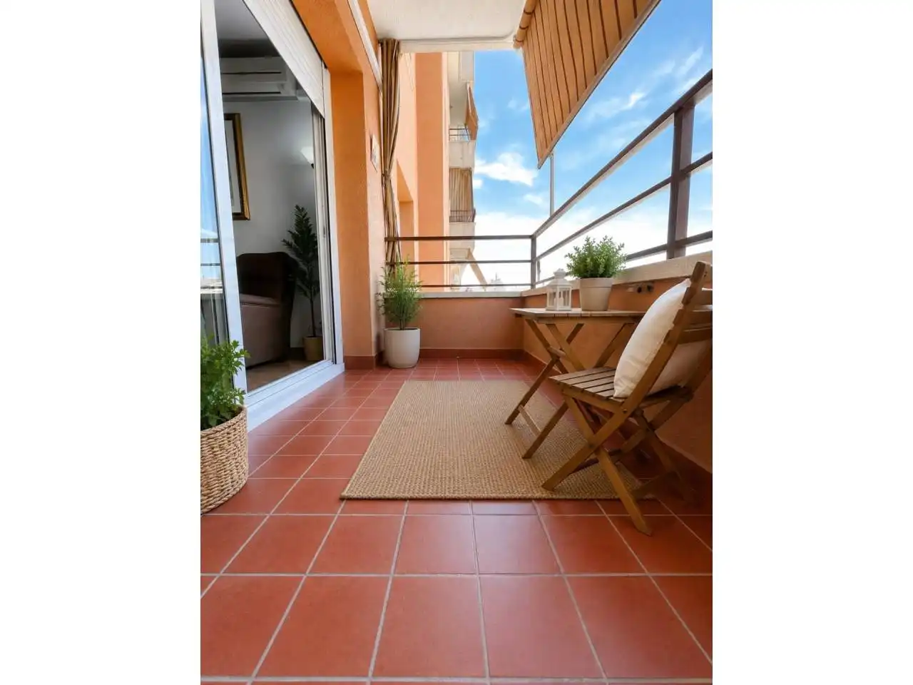 Balcony of Flat for sale in Cerdanyola del Vallès  with Heating, Furnished and Balcony