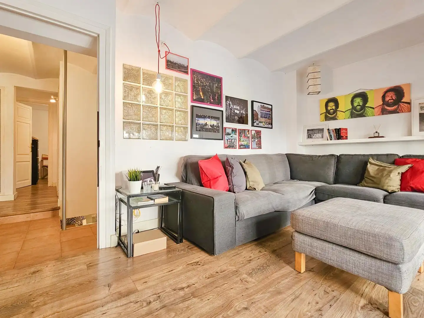 Sala de estar de Planta baja en venta en Barcelona con Calefacción