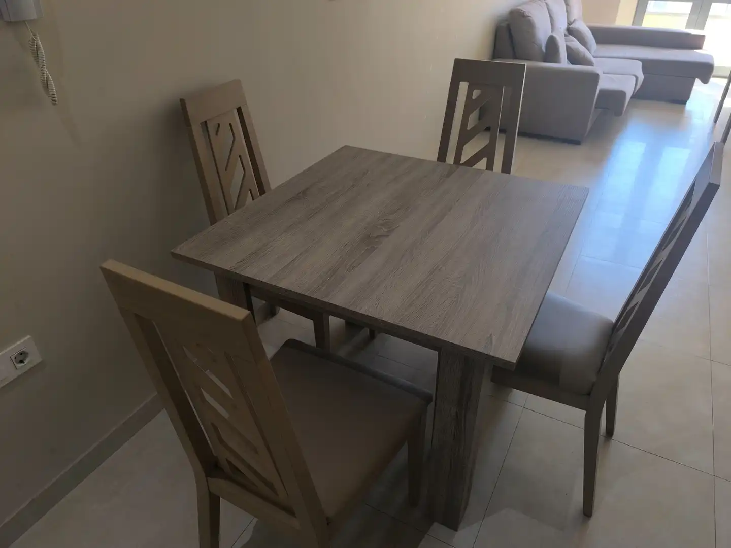 Esszimmer von Wohnung zur Miete in Melilla mit Möbliert, Ofen und Balkon