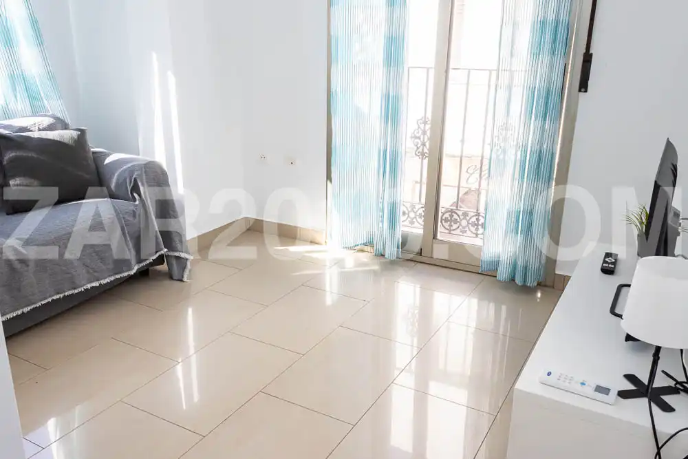 Bedroom of Flat for sale in Garrucha  with Air Conditioner, Terrace and Furnished
