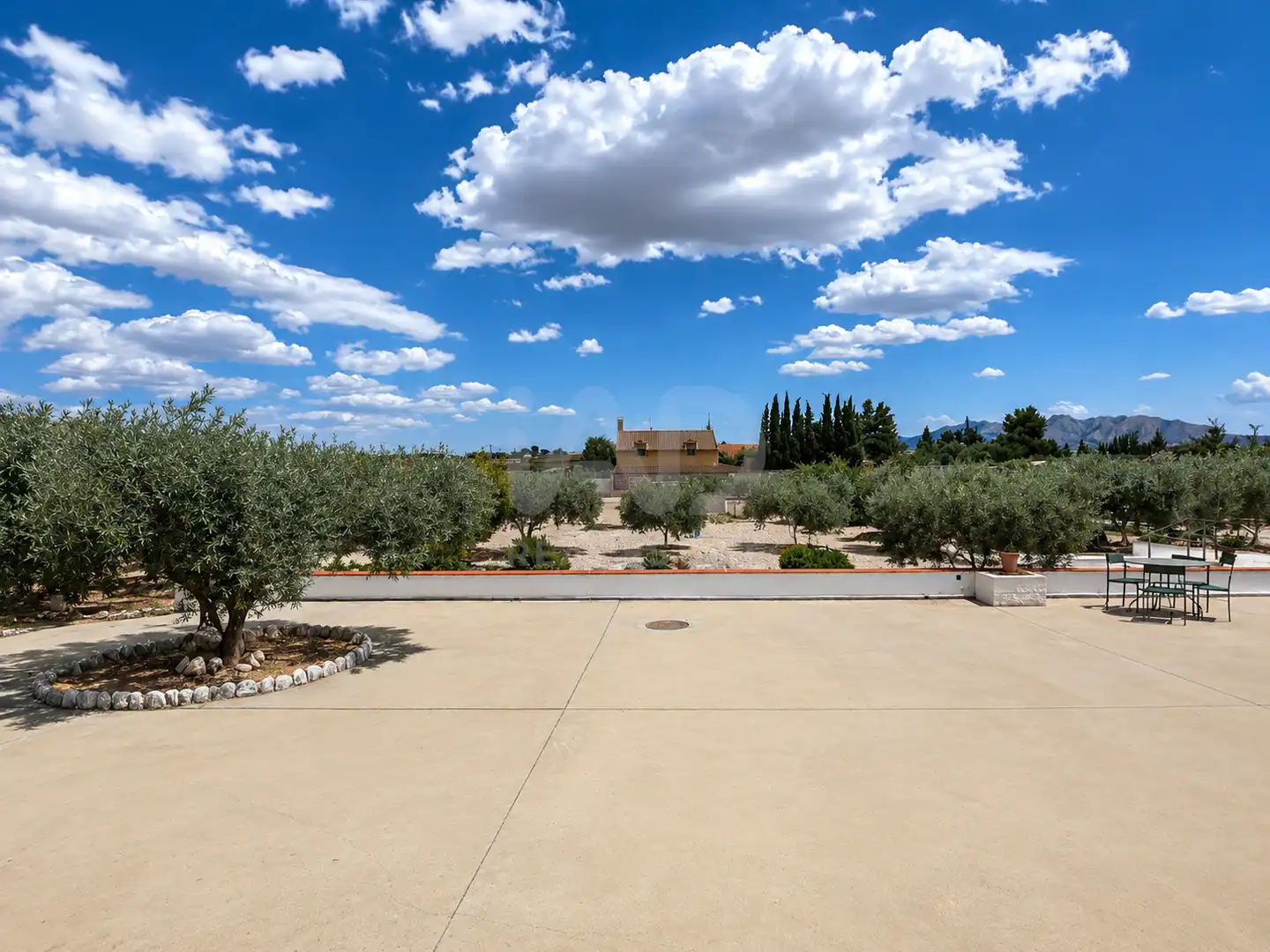 Vista exterior de Casa o xalet en venda en Fortuna amb Aire condicionat, Terrassa i Piscina