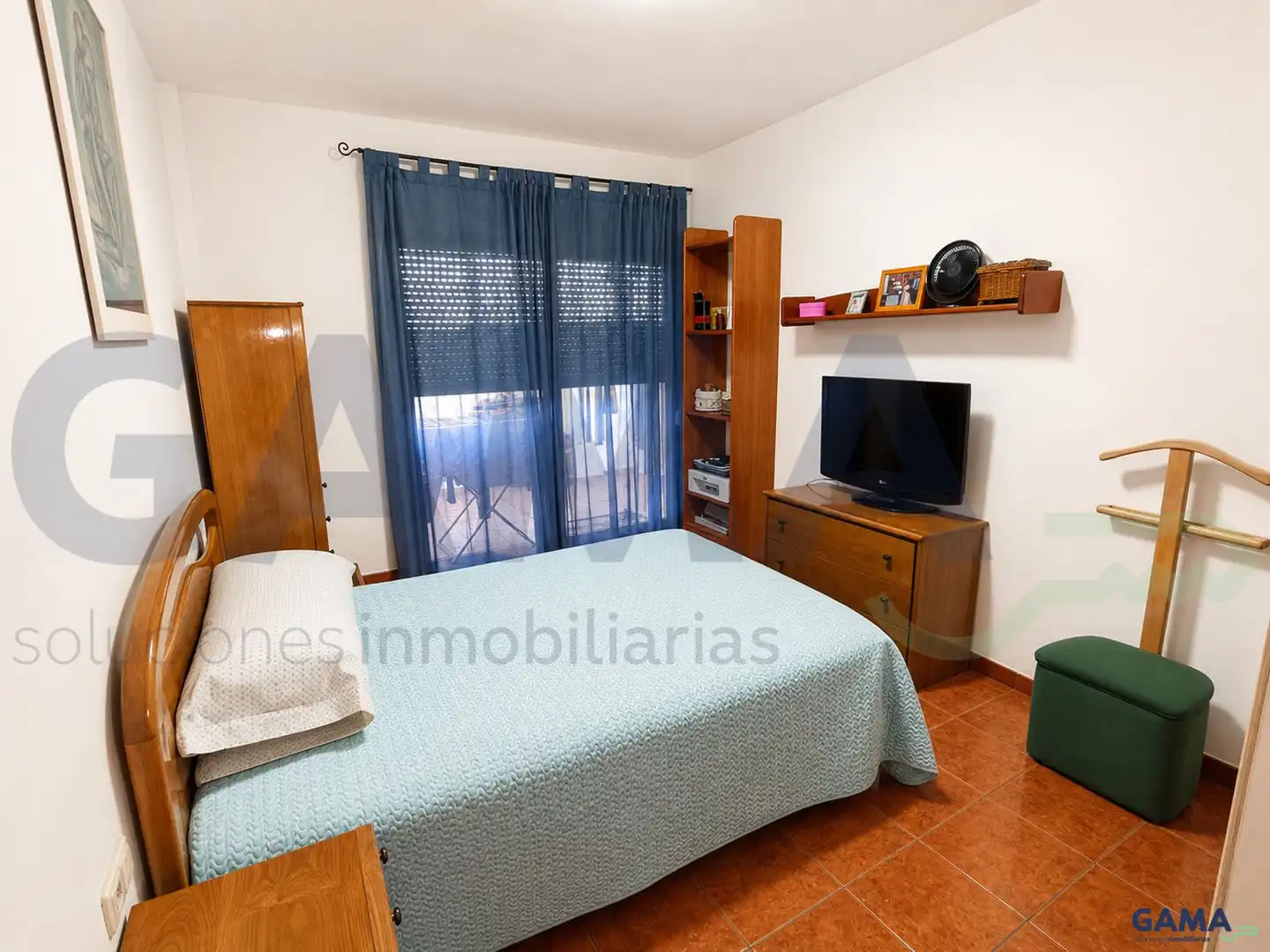 Habitación de Casa o chalet en venta en La Pobla Llarga con Aire acondicionado y Trastero