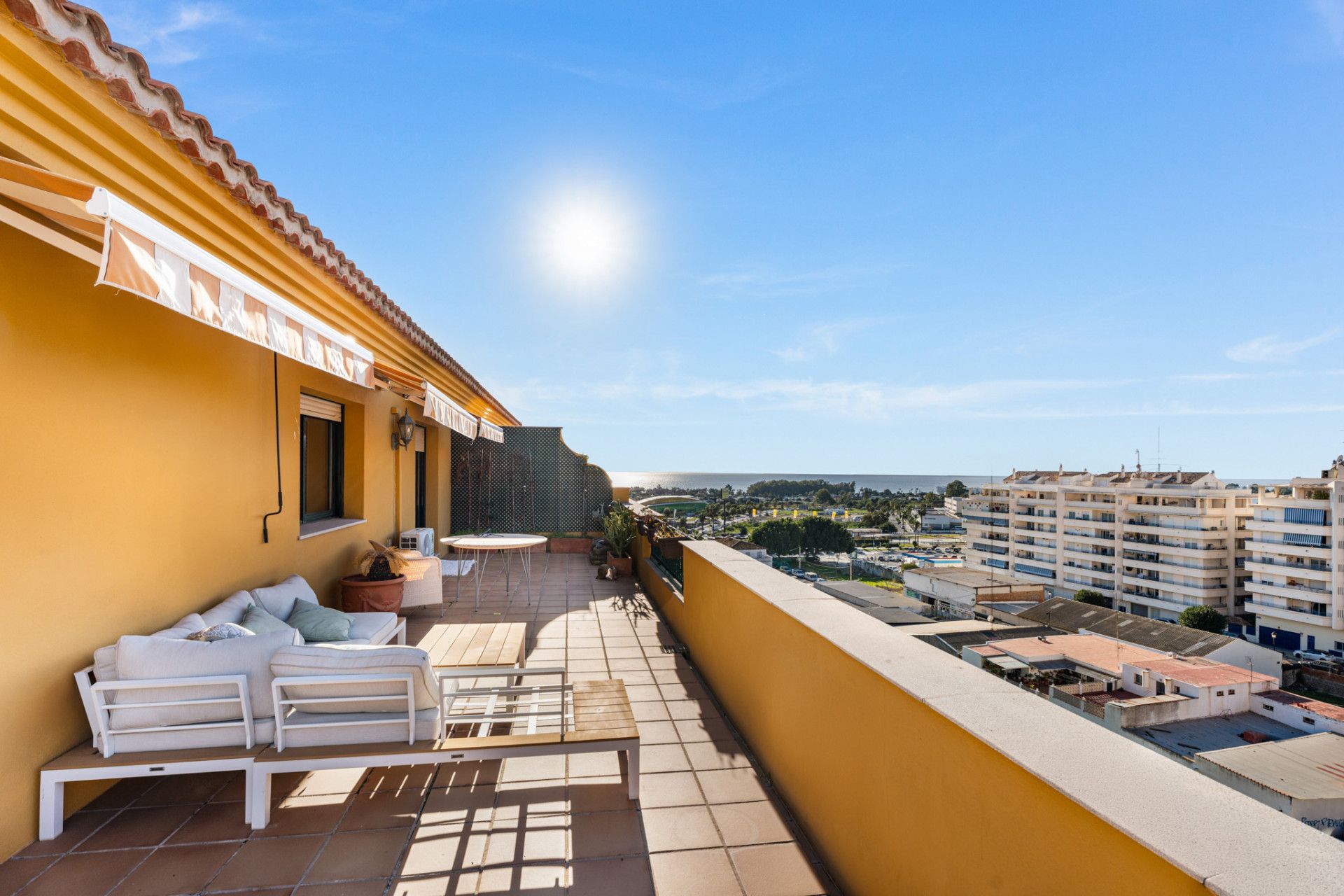 Terrace of Attic for sale in Marbella  with Air Conditioner, Terrace and Swimming Pool