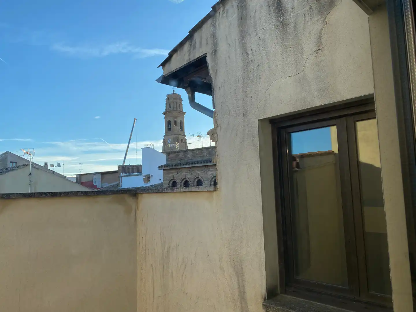 Vista exterior de Pis en venda en Corella amb Calefacció, Parquet i Moblat