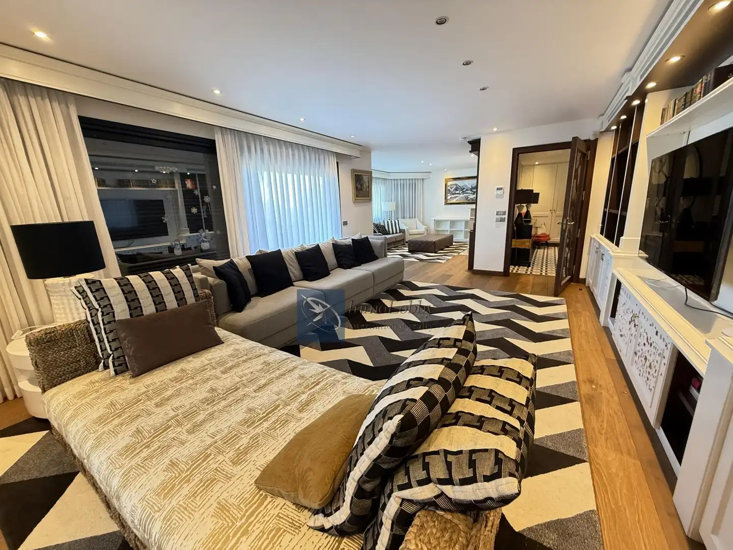 Sala de estar de Casa o chalet en venta en Santa Cristina d'Aro con Aire acondicionado, Calefacción y Terraza