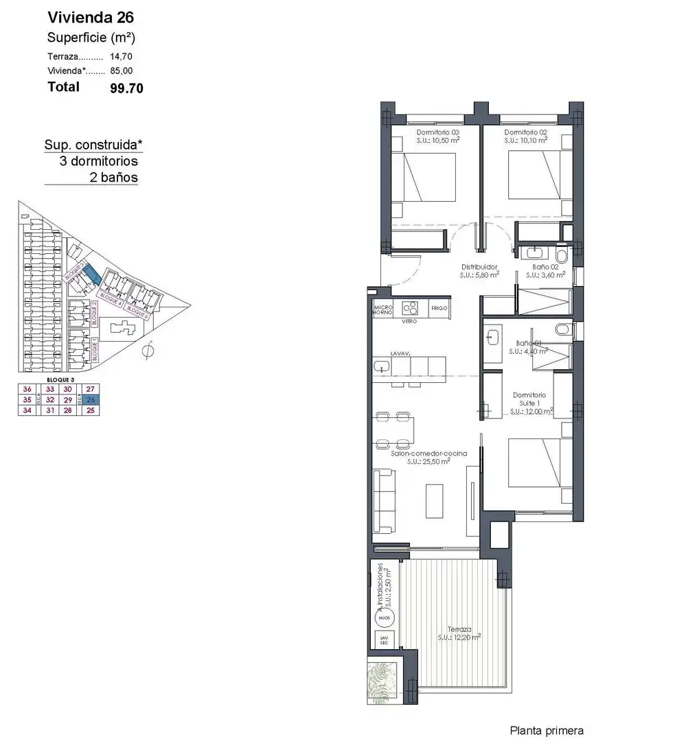 Appartement compact avec piscine à vendre à Las Lomas de Rame - Bahía Bella, imagen 31
