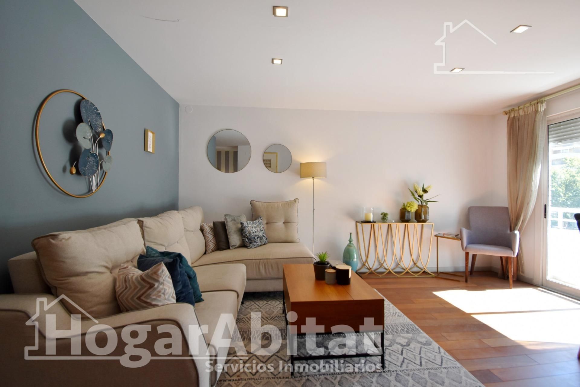 Living room of Flat for sale in Oliva  with Air Conditioner, Heating and Private garden