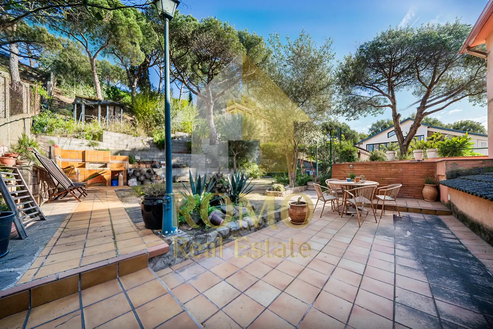 Jardín de Casa adosada en venta en Sant Fost de Campsentelles con Calefacción, Jardín privado y Terraza
