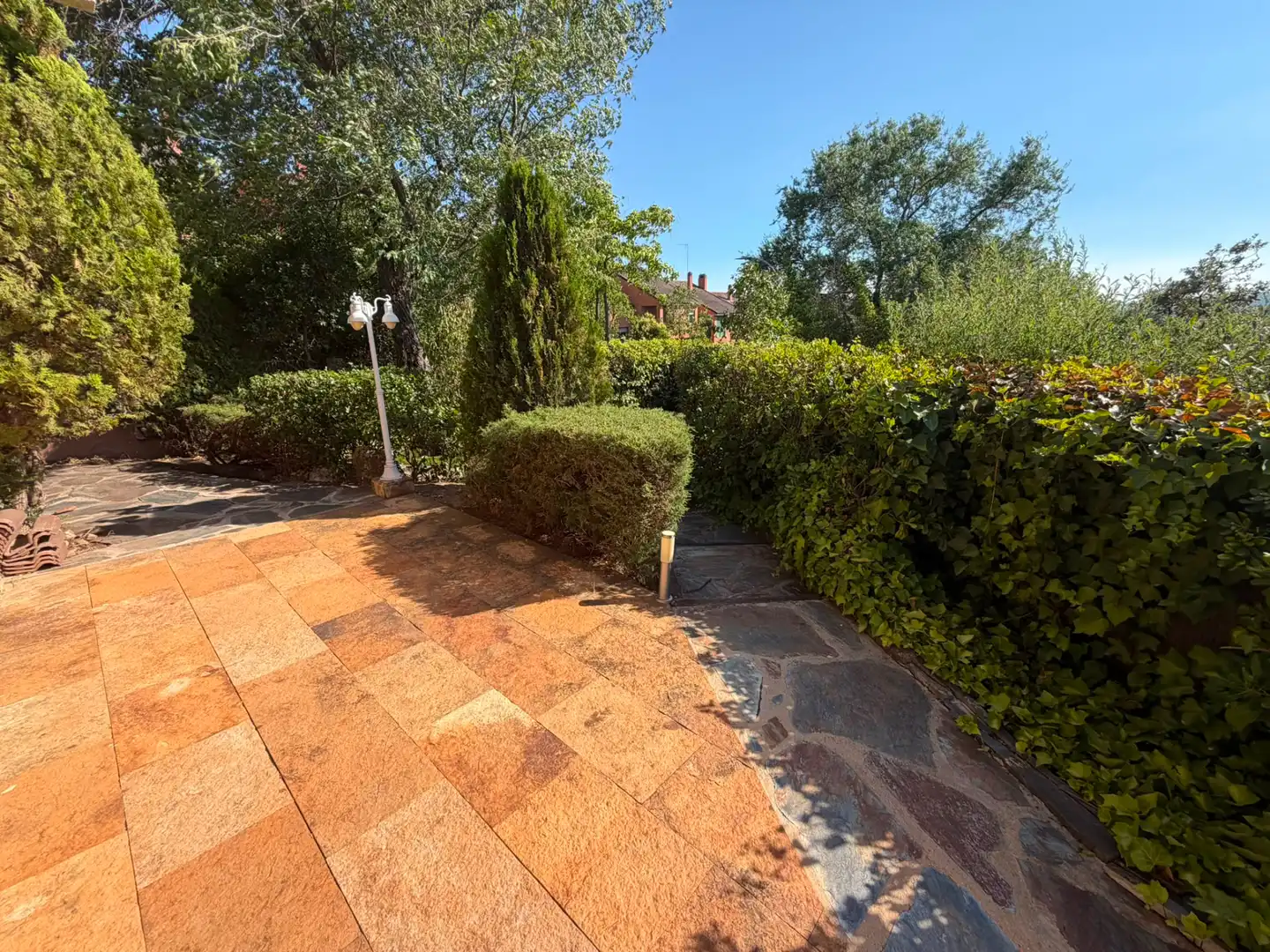 Terrassa de Casa o xalet de lloguer en Las Rozas de Madrid amb Aire condicionat, Calefacció i Jardí privat