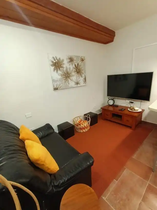 Sala de estar de Casa o chalet en venta en El Sauzal con Jardín privado, Terraza y Piscina
