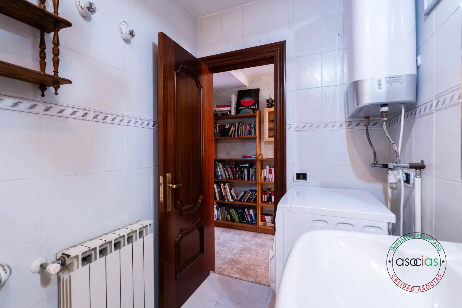 Schlafzimmer von Dachboden zum Verkauf in Gijón  mit Heizung, Parkett und Terrasse