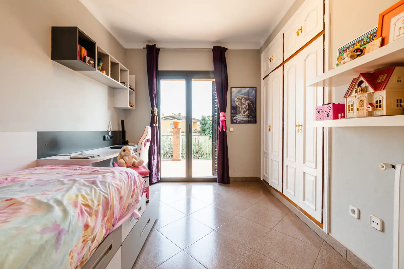 Dormitori de Casa o xalet en venda en Borrassà amb Aire condicionat, Calefacció i Jardí privat