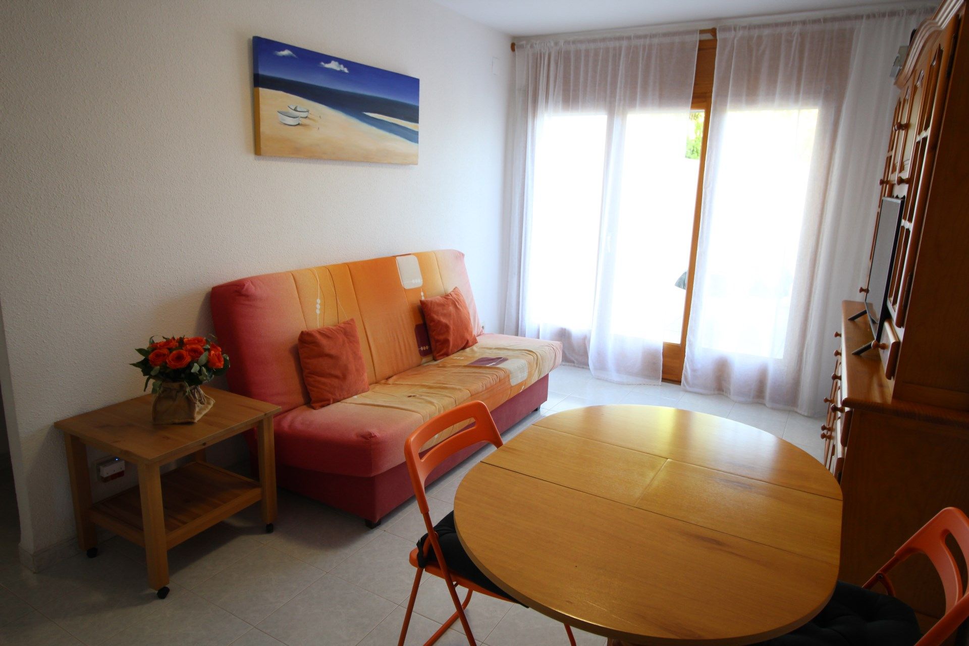 Bedroom of Flat for sale in Llançà  with Terrace, Storage room and Furnished