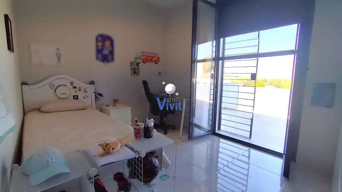 Schlafzimmer von Haus oder Chalet zum Verkauf in Alcalá de Guadaira mit Klimaanlage, Terrasse und Abstellraum