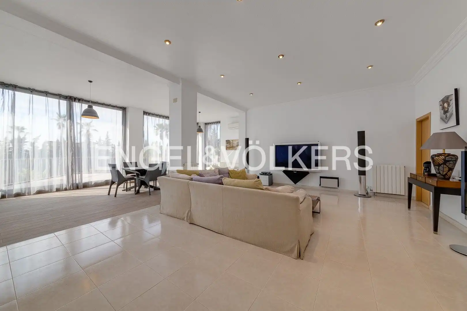 Sala de estar de Finca rústica en venta en Rojales con Aire acondicionado, Calefacción y Jardín privado
