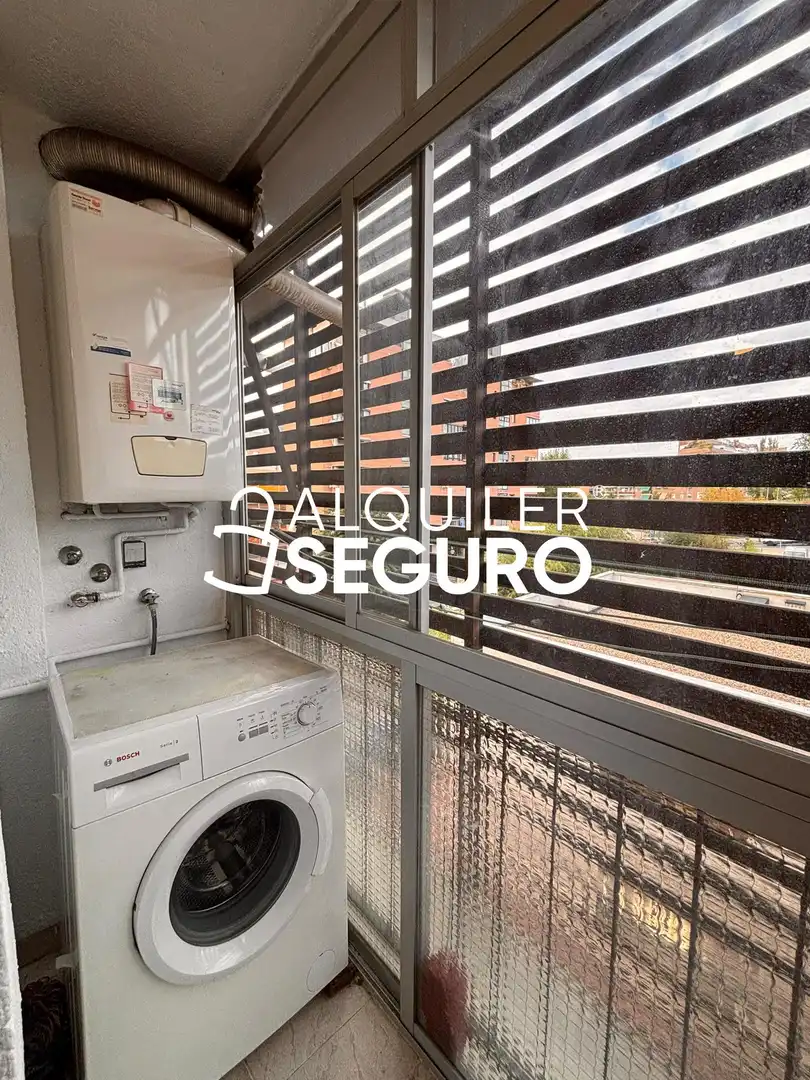 Terrasse von Wohnung zur Miete in Puente de Vallecas