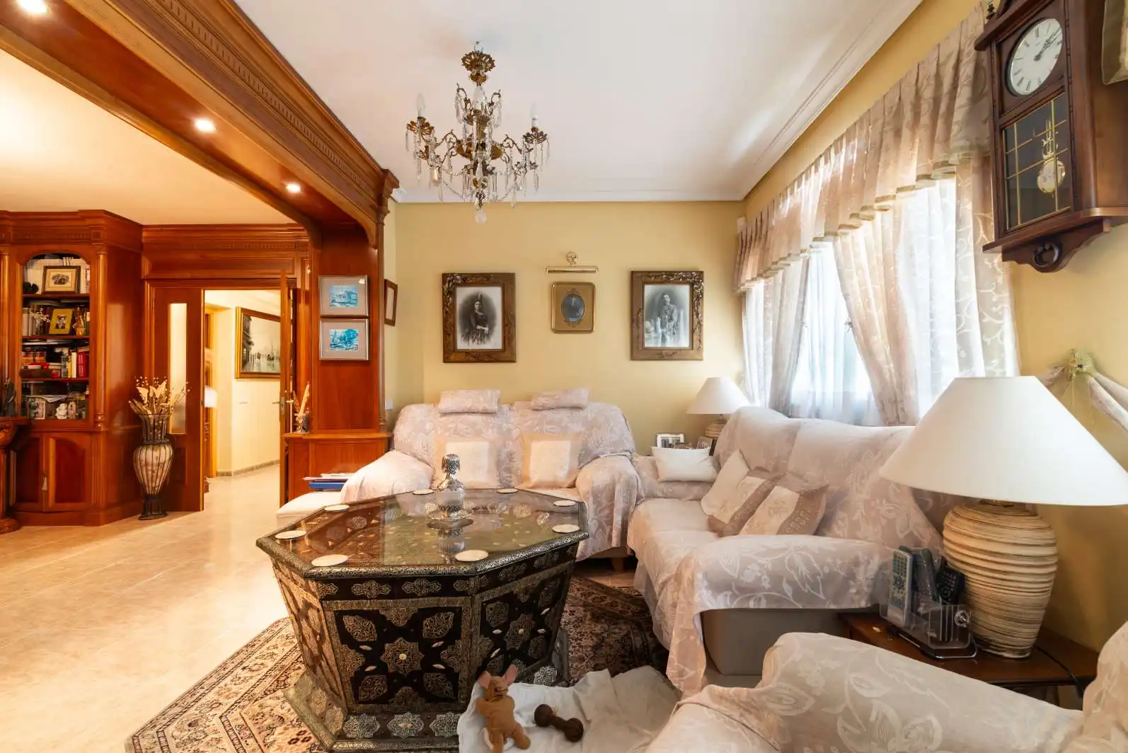 Sala d'estar de Casa o xalet en venda en Nuevo Baztán amb Aire condicionat, Calefacció i Jardí privat