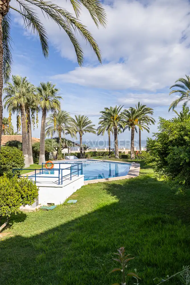 Swimming pool of Flat for rent in Dénia  with Air Conditioner, Heating and Terrace
