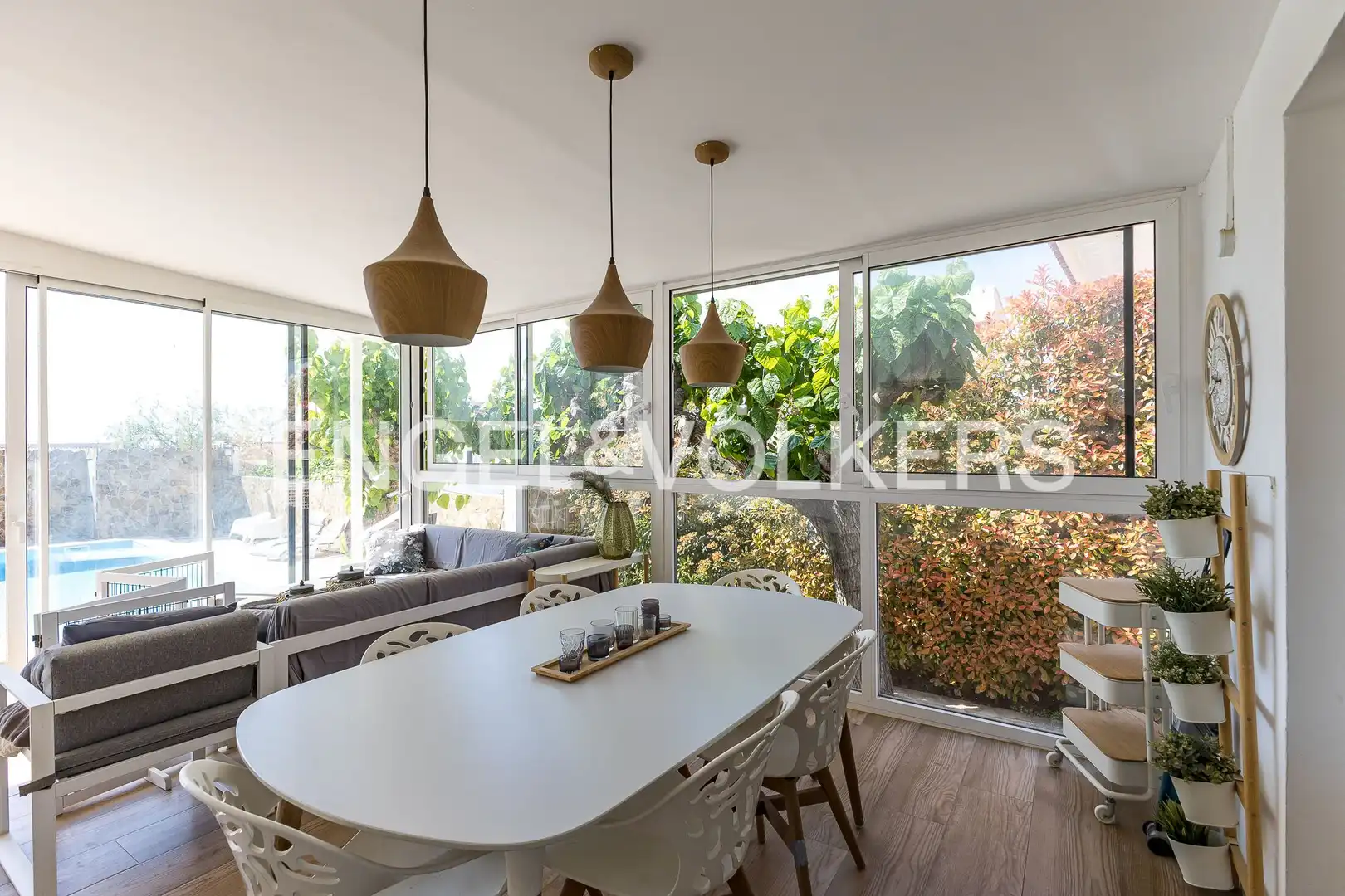 Terraza de Casa o chalet en venta en Vilanova i la Geltrú con Aire acondicionado, Calefacción y Jardín privado