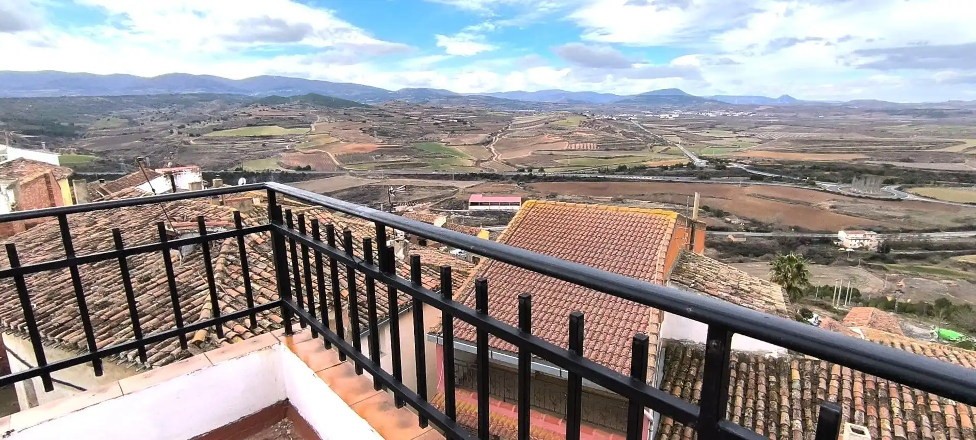 Vista exterior de Casa o chalet en venta en Ausejo con Terraza y Trastero