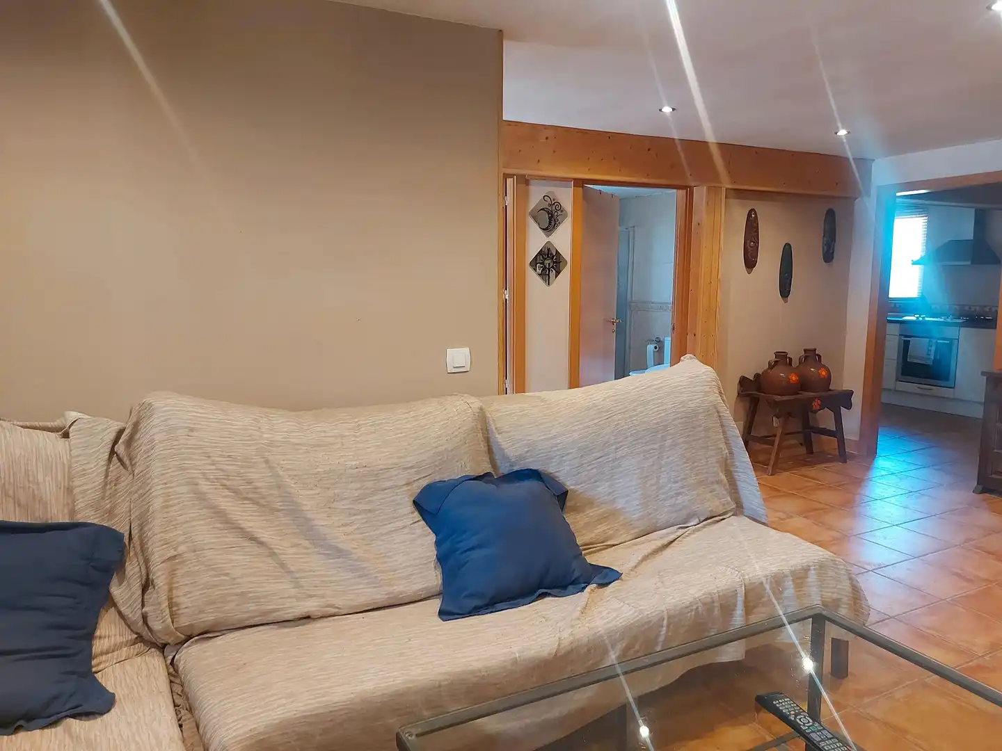 Sala de estar de Casa o chalet en venta en Navas del Rey con Aire acondicionado, Calefacción y Jardín privado