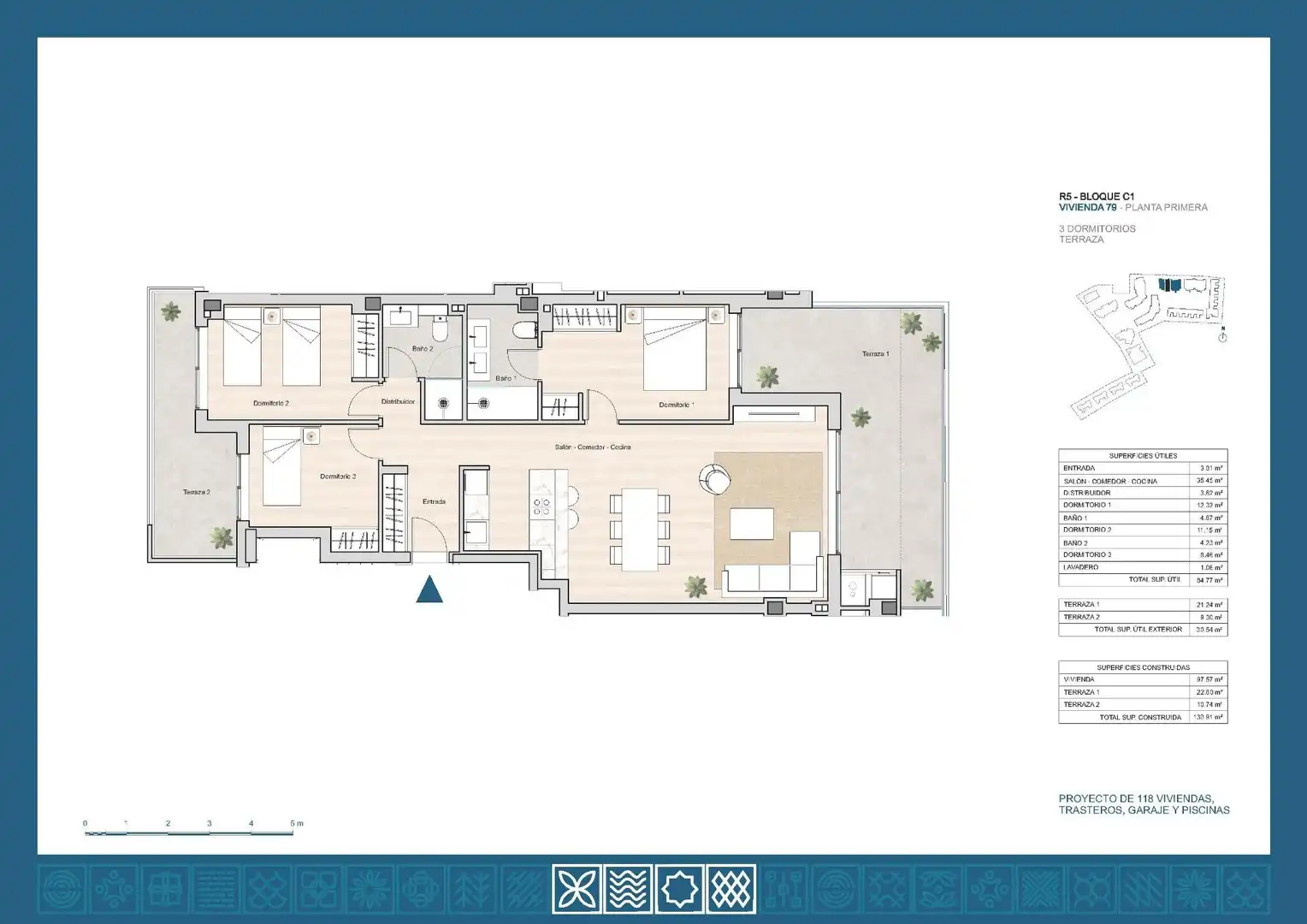Apartament amb piscina en venda a El Zabal - Santa Margarita, imagen 28