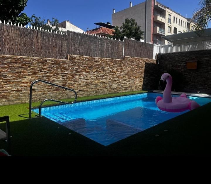 Piscina de Casa adosada en venta en La Alberca 