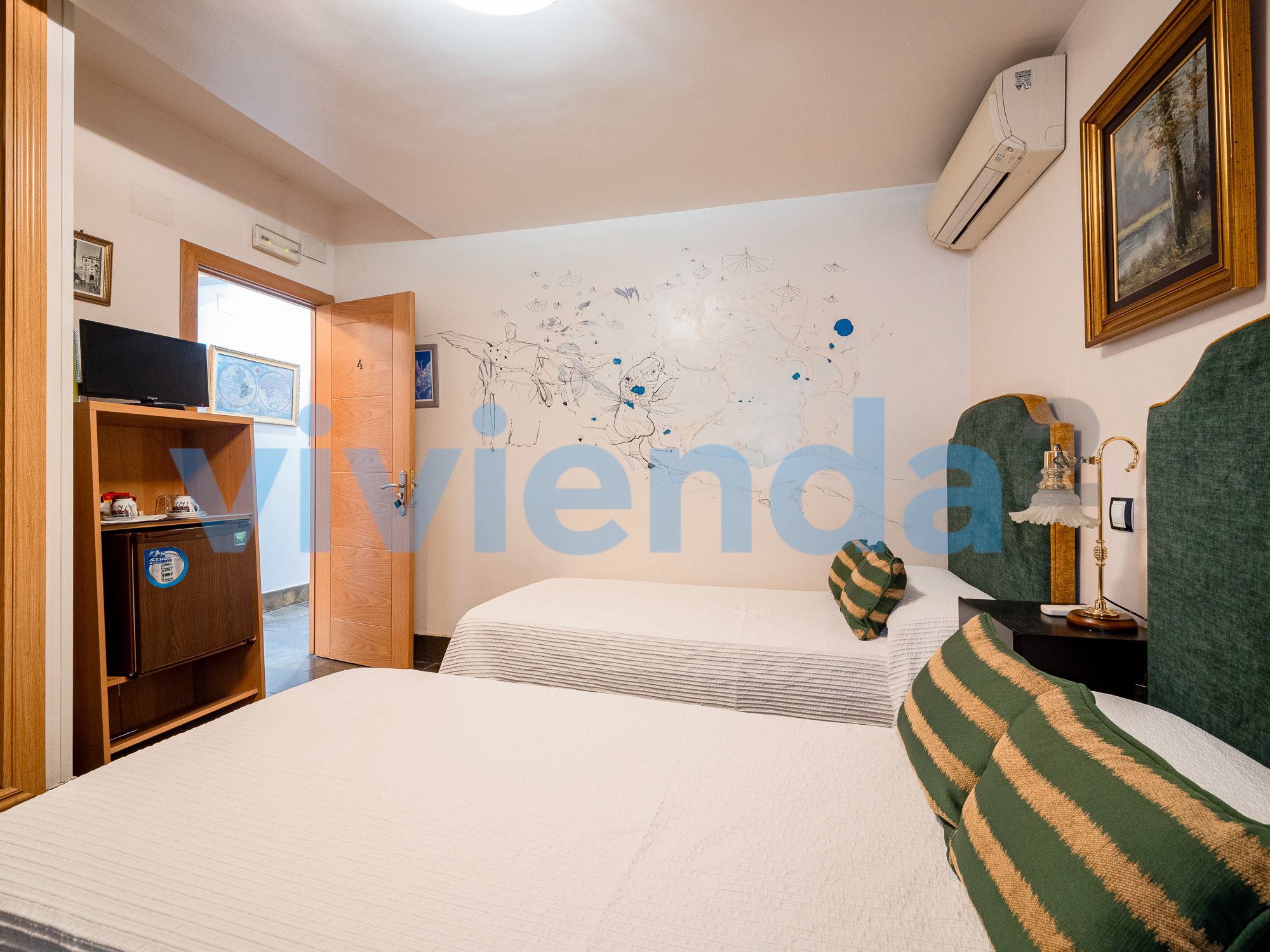 Bedroom of House or chalet for sale in  Madrid Capital  with Air Conditioner, Heating and Storage room