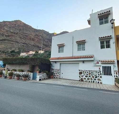 Exterior view of House or chalet for sale in Mogán  with Private garden