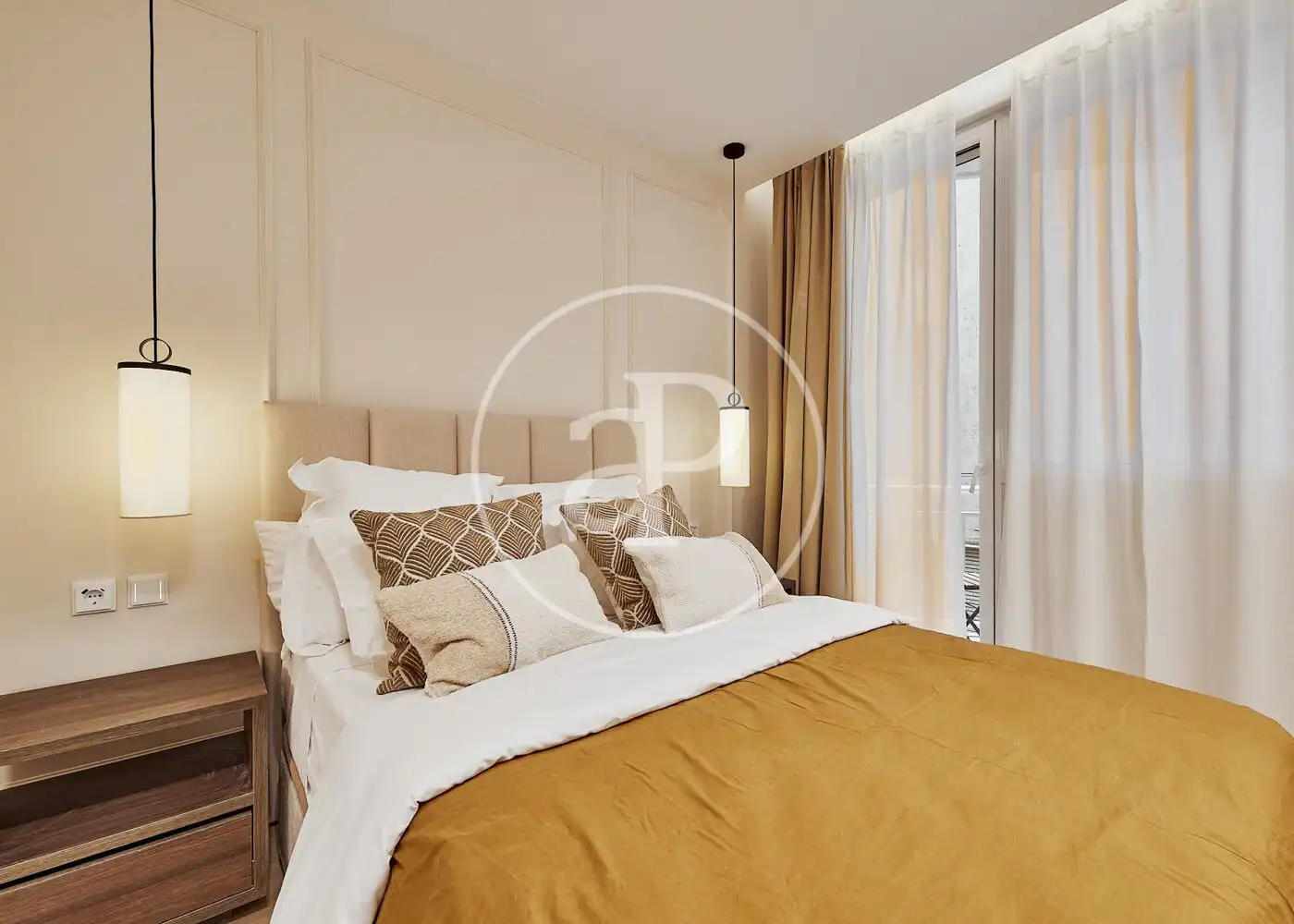 Schlafzimmer von Wohnung zum Verkauf in Madrid mit Klimaanlage, Heizung und Terrasse