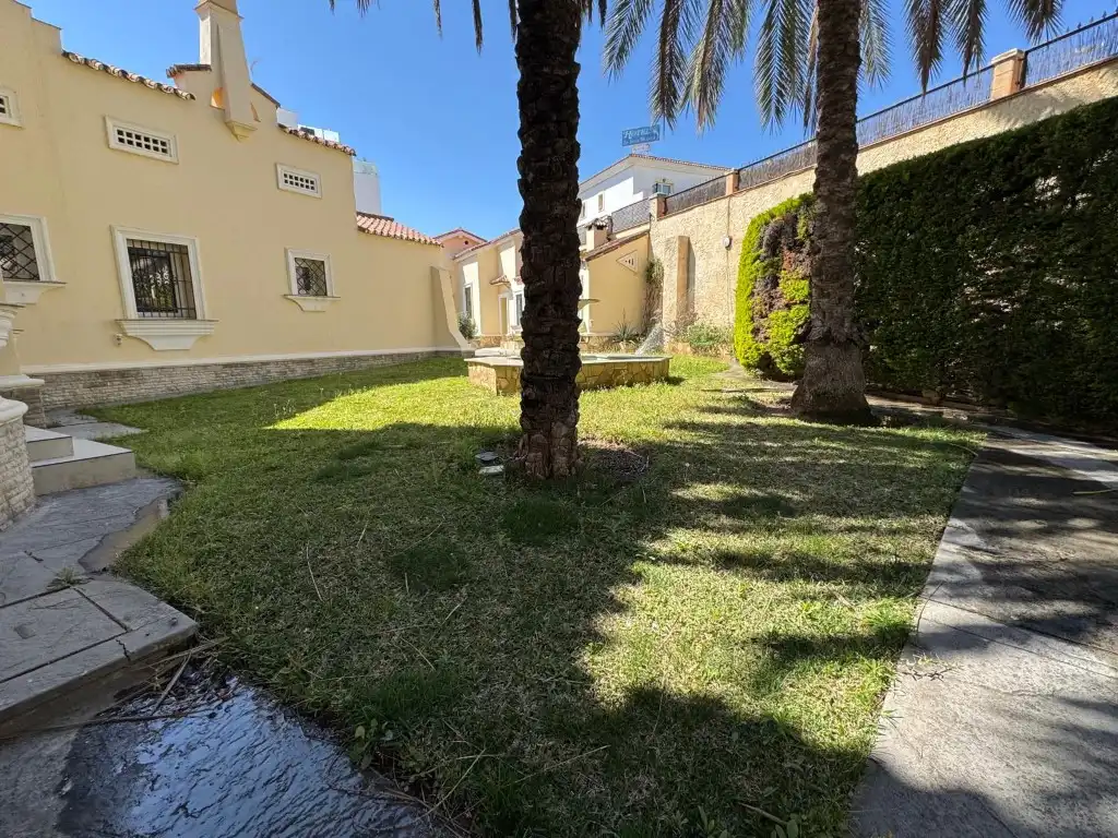 Garden of Houses for rent in Torremolinos  with Air Conditioner, Private garden and Terrace