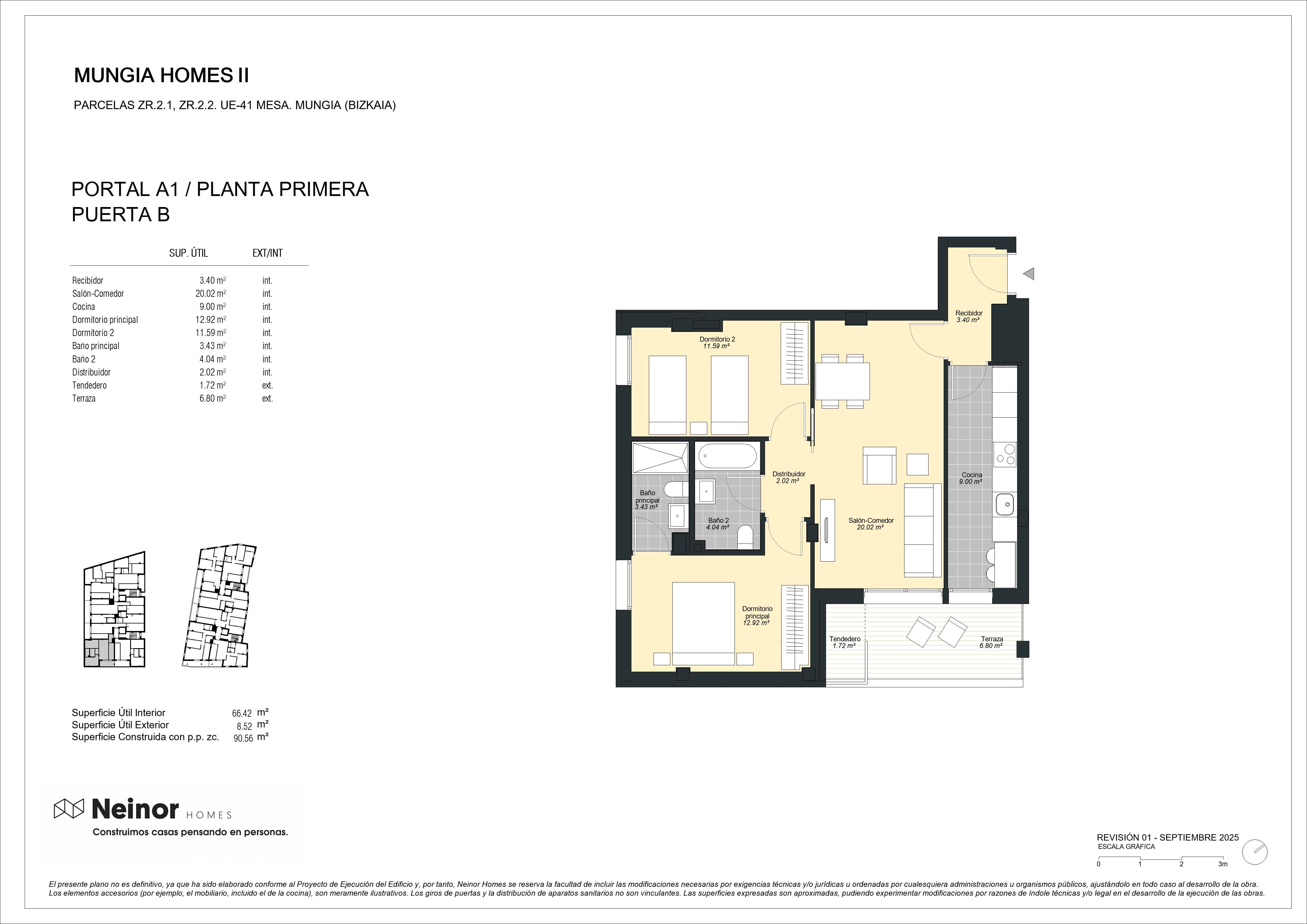 Flat for sale in   Calle Lauxeta Olerkari, Mungia
