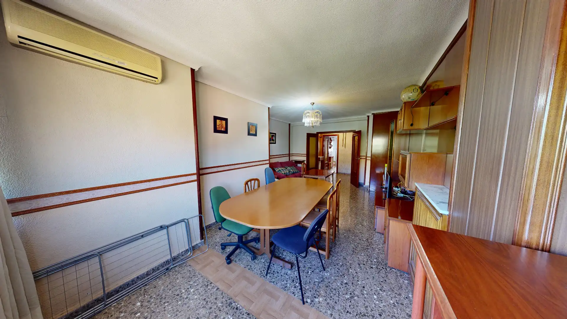 Dining room of Flat for sale in Albacete  with Air Conditioner, Heating and Furnished