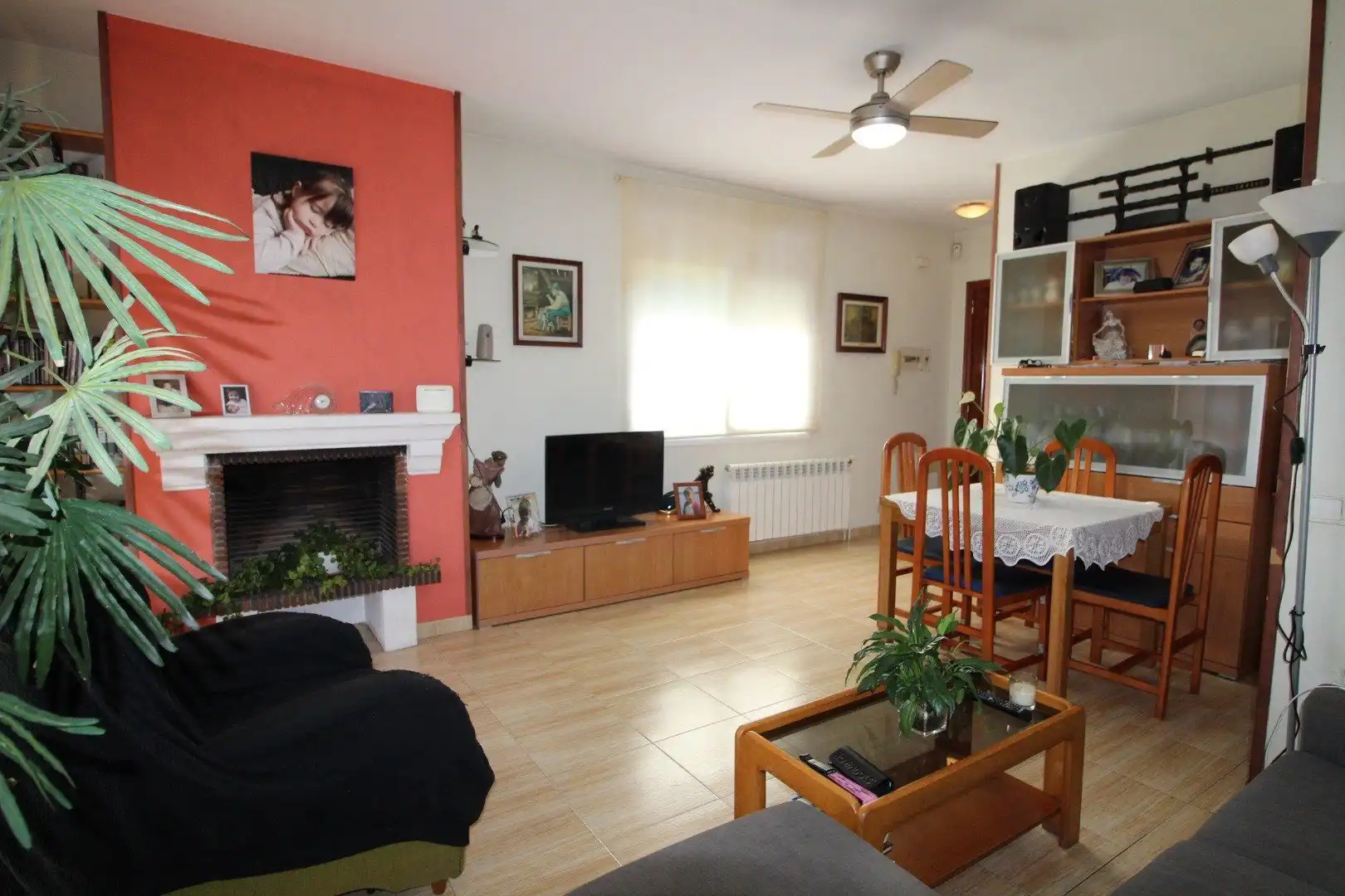 Sala de estar de Casa o chalet en venta en Lloret de Mar con Calefacción, Terraza y Piscina