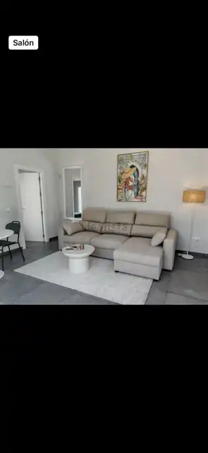 Sala de estar de Casa o chalet de alquiler en Estepona con Aire acondicionado, Jardín privado y Terraza