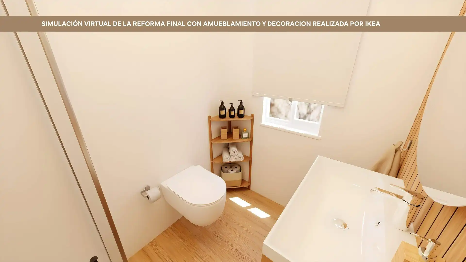 Badezimmer von Wohnung zum Verkauf in Zaragoza mit Klimaanlage und Heizung