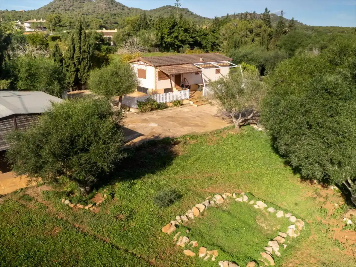 Jardí de Finca rústica en venda en Felanitx amb Aire condicionat, Jardí privat i Parquet