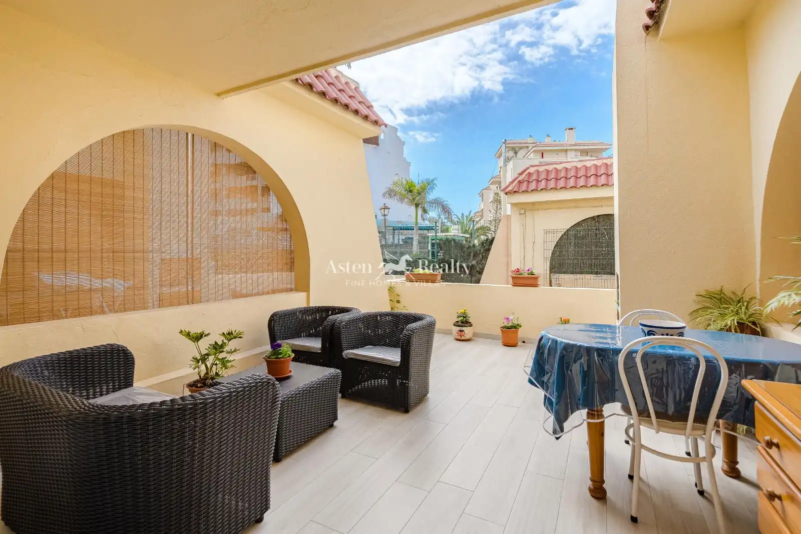Terrace of Flat for sale in Adeje  with Terrace, Swimming Pool and Furnished