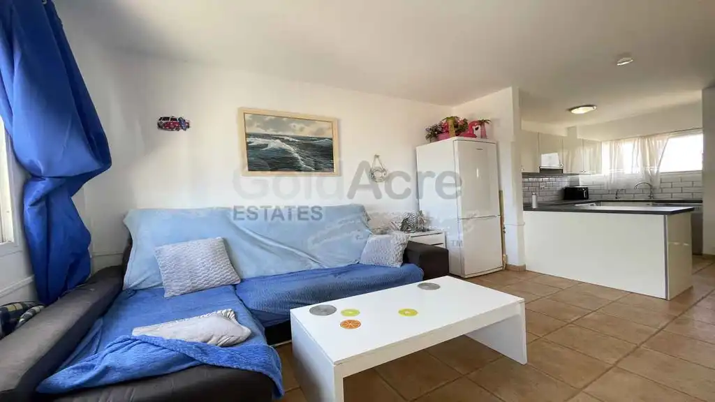 Sala d'estar de Apartament en venda en La Oliva