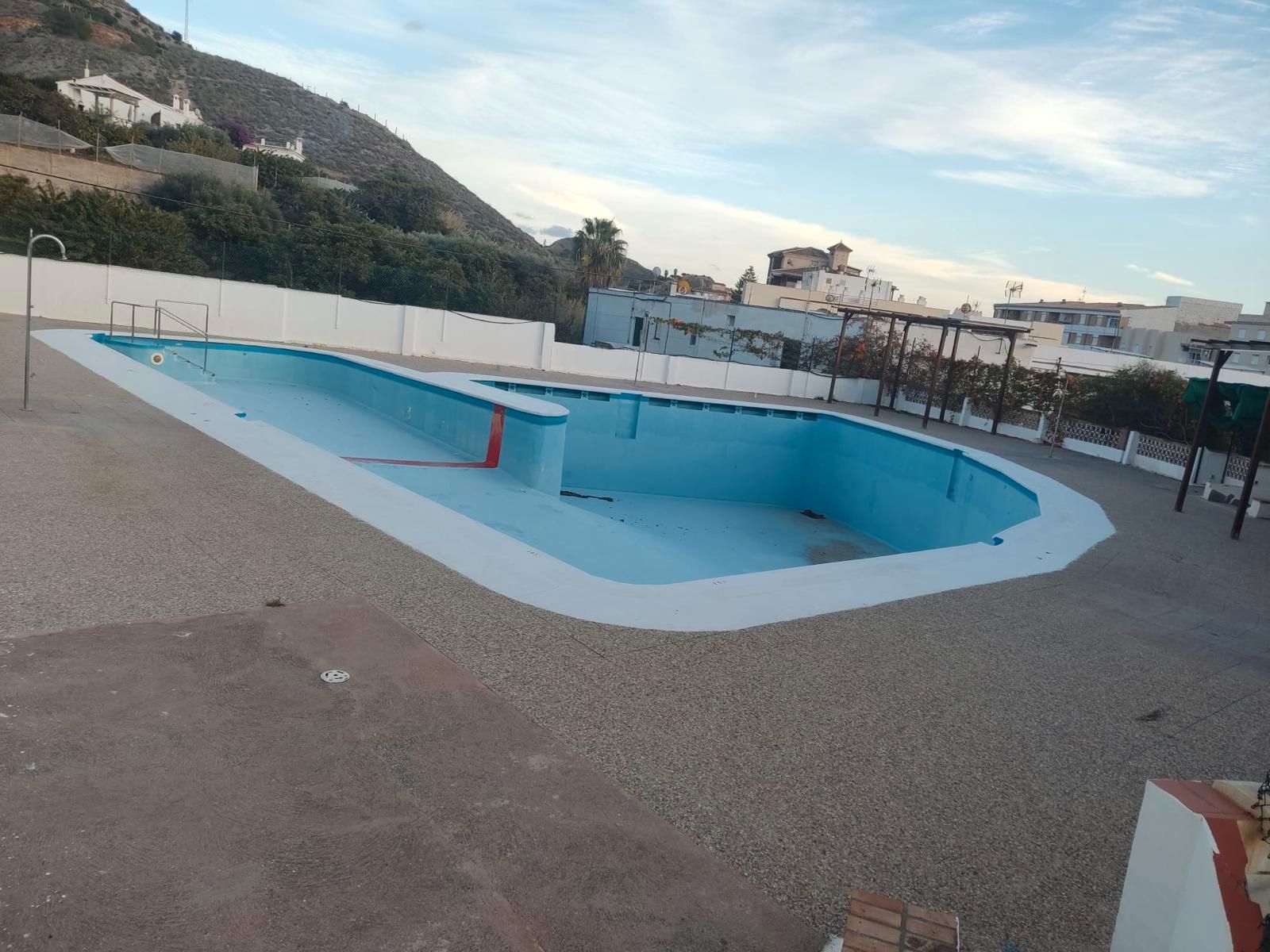 Swimming pool of Flat for sale in Torrenueva Costa  with Air Conditioner, Terrace and Community pool