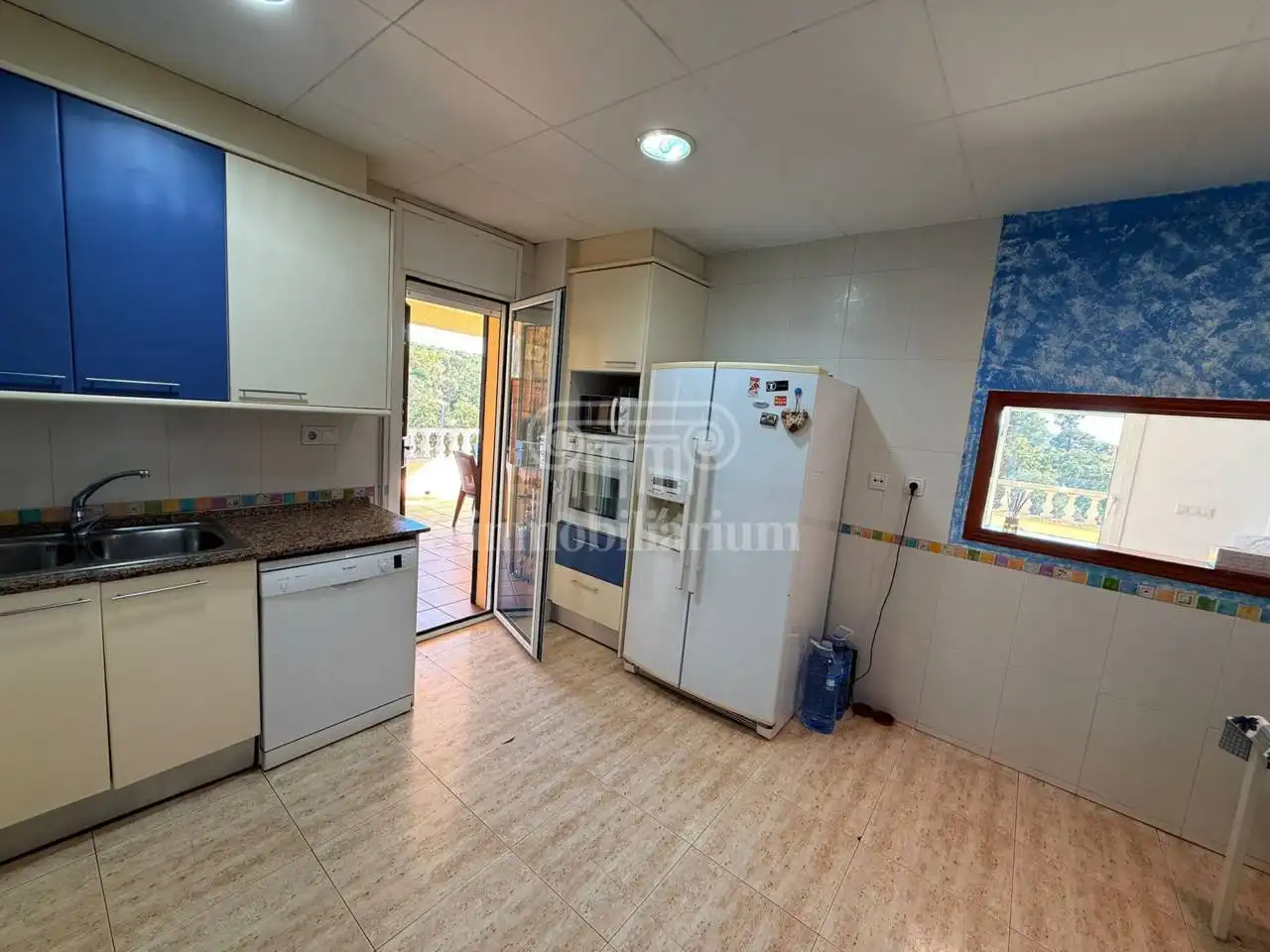 Cuina de Casa o xalet en venda en Lloret de Mar amb Calefacció, Jardí privat i Terrassa