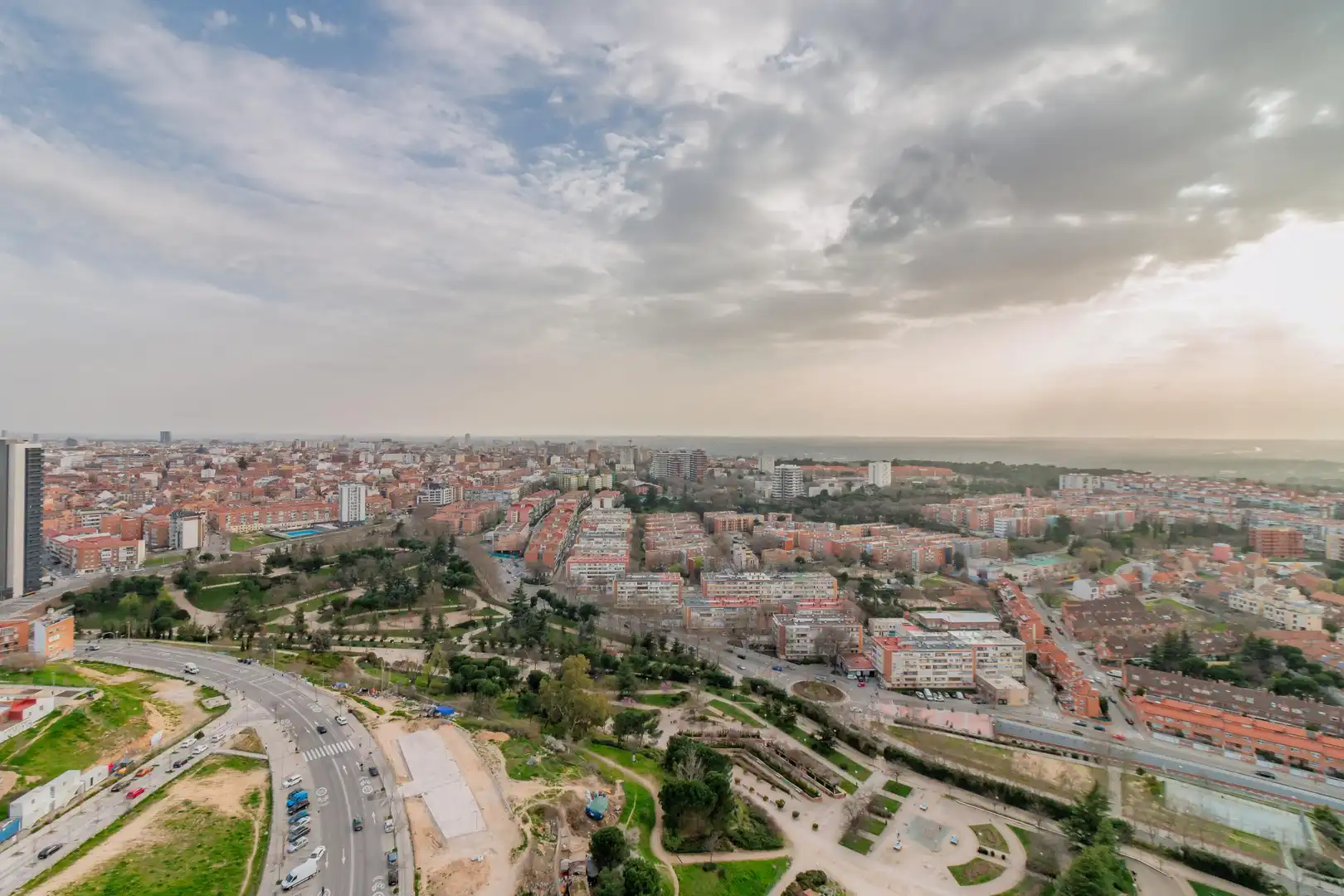 Vista exterior de Apartamento en venta en Madrid con Calefacción, Jardín privado y Piscina comunitaria