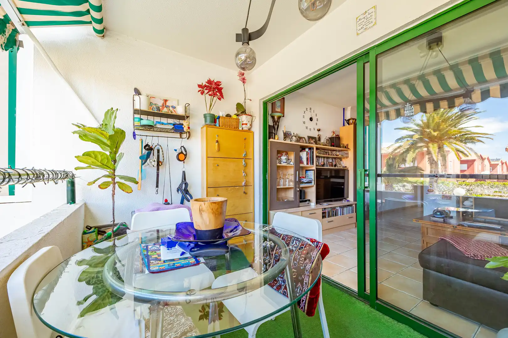 Jardín de Piso en venta en San Bartolomé de Tirajana con Terraza, Piscina y Amueblado