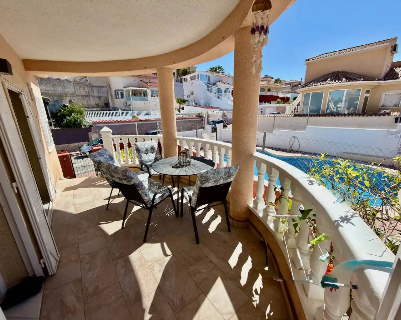 Terrassa de Casa o xalet en venda en Rojales amb Aire condicionat, Jardí privat i Terrassa